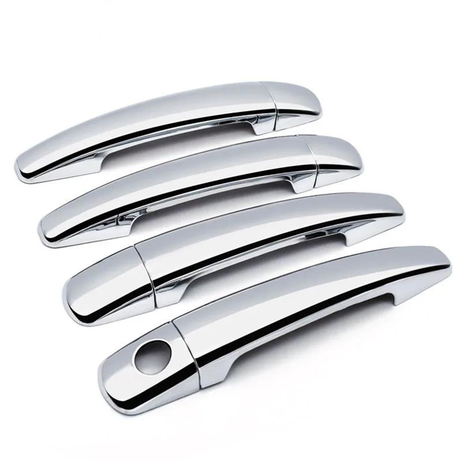 SLIMES Chrome Door Handle Cover Trim Molding Catch Overlay Garnish Cap Cup Protector for Citroen C4 C6 Protection