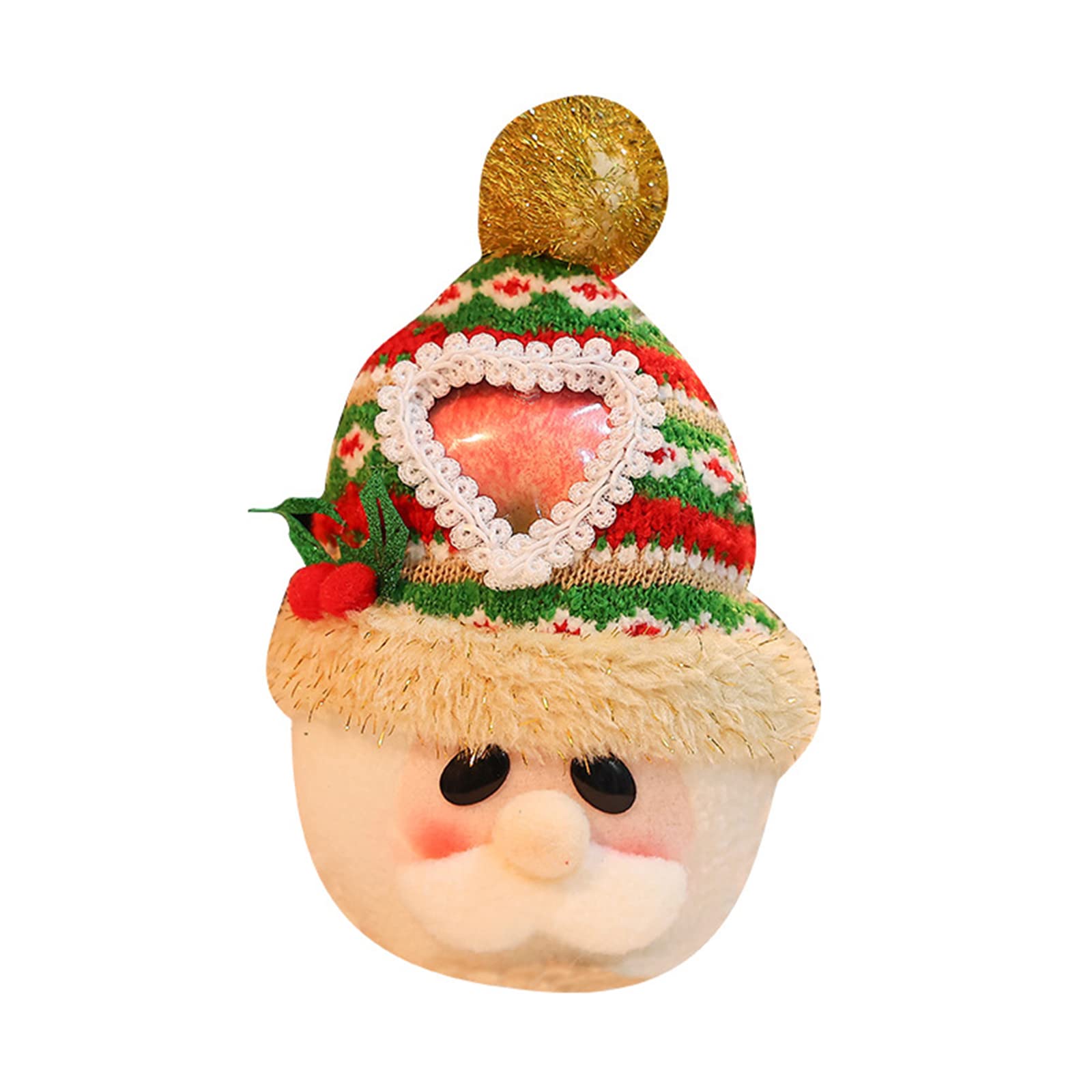 carotoe Christmas Candy Bag Drawstring Wrapping Organization Bags Accessory for Biscuit Cookie Wrapping Decor Present Bags