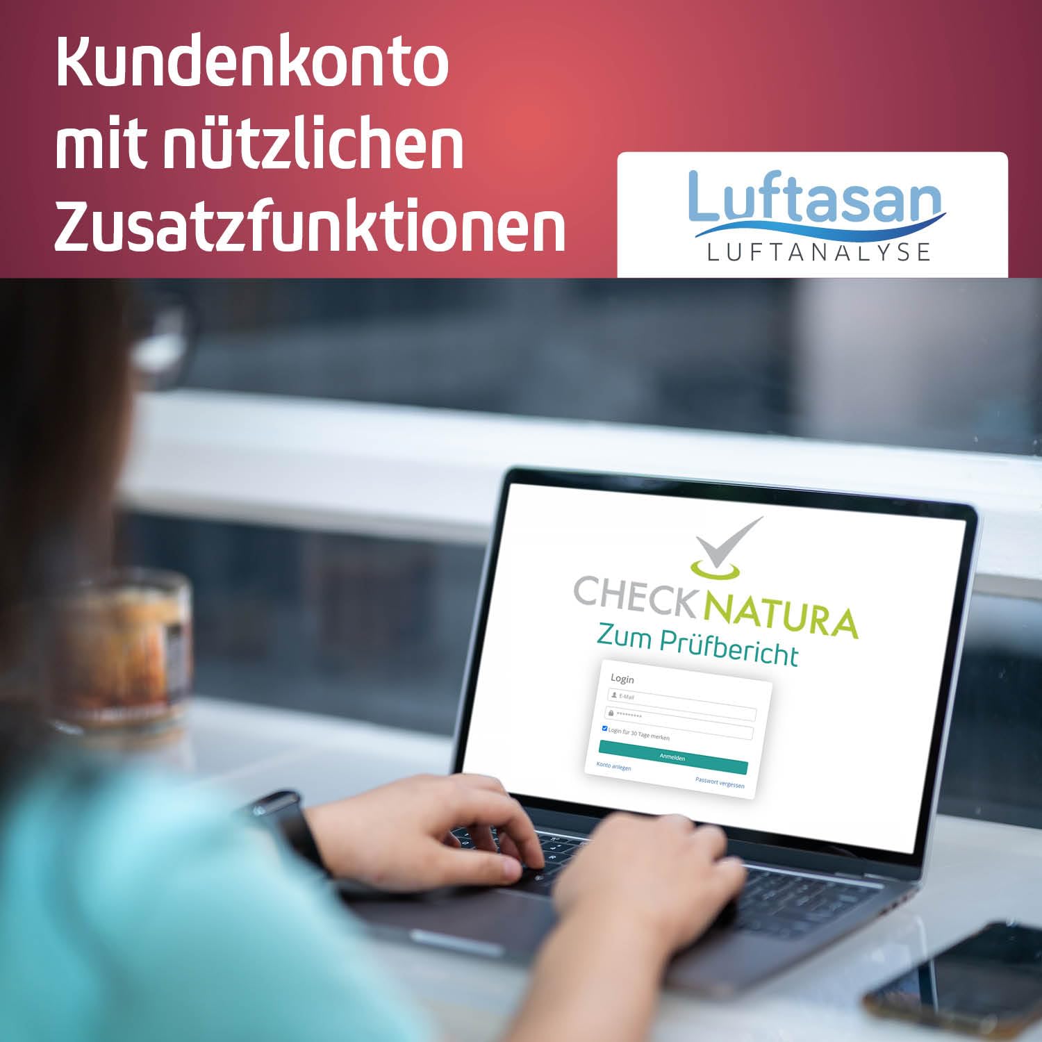 Schimmeltest für die Raumluft – Probenahme-Set für professionelle Analyse | Analyse im Fachlabor