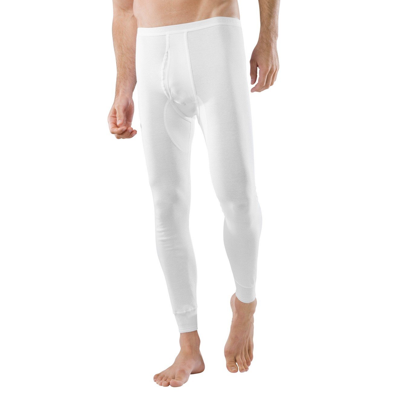 Schiesser Feinripp Long John 3er Pack White