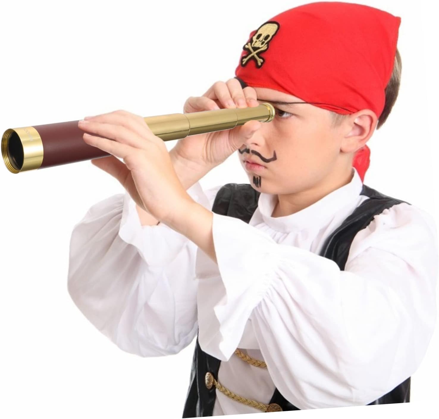 Pirate Decor Telescope High Magnification Stretch for Outdoor Activities