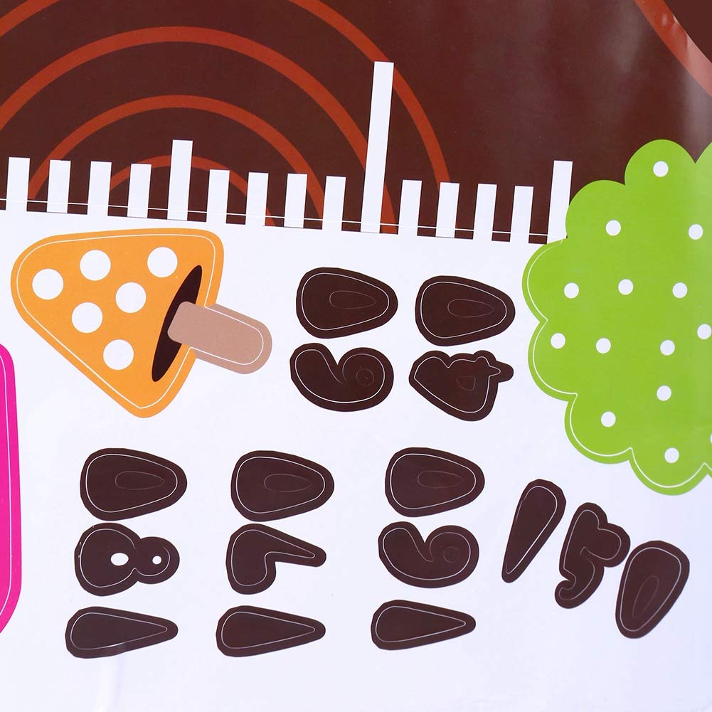 Buy OhhGo Height Growth Chart Wall Stickers Measure Decal Removable