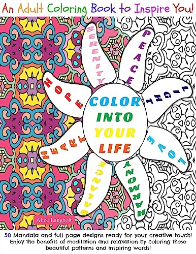 Color Into Your Life: An Adult Coloring Book to Inspire You! image 2
