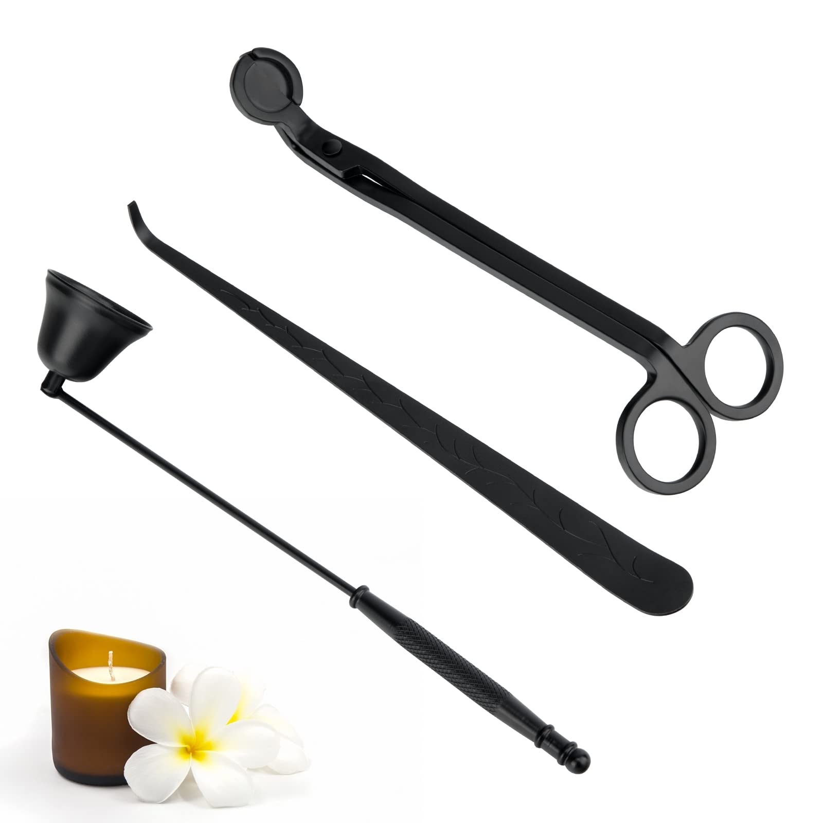 Spegnicandele In Acciaio Inox - Accessorio Per Spegnere Stoppini Senza Fumo, Per Casa