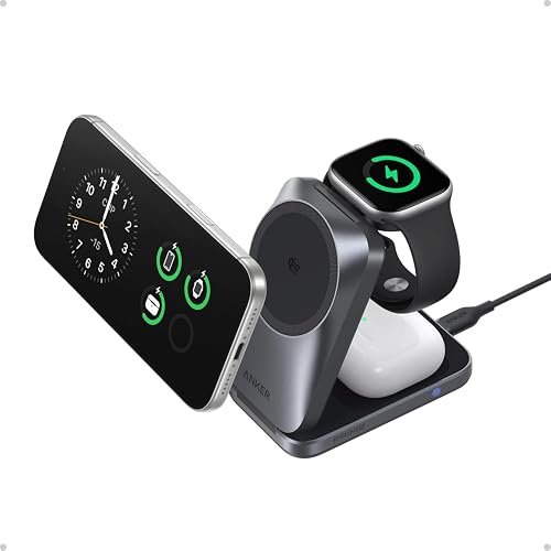 Anker Prime 3-in-1 Foldable MagSafe Charging Station