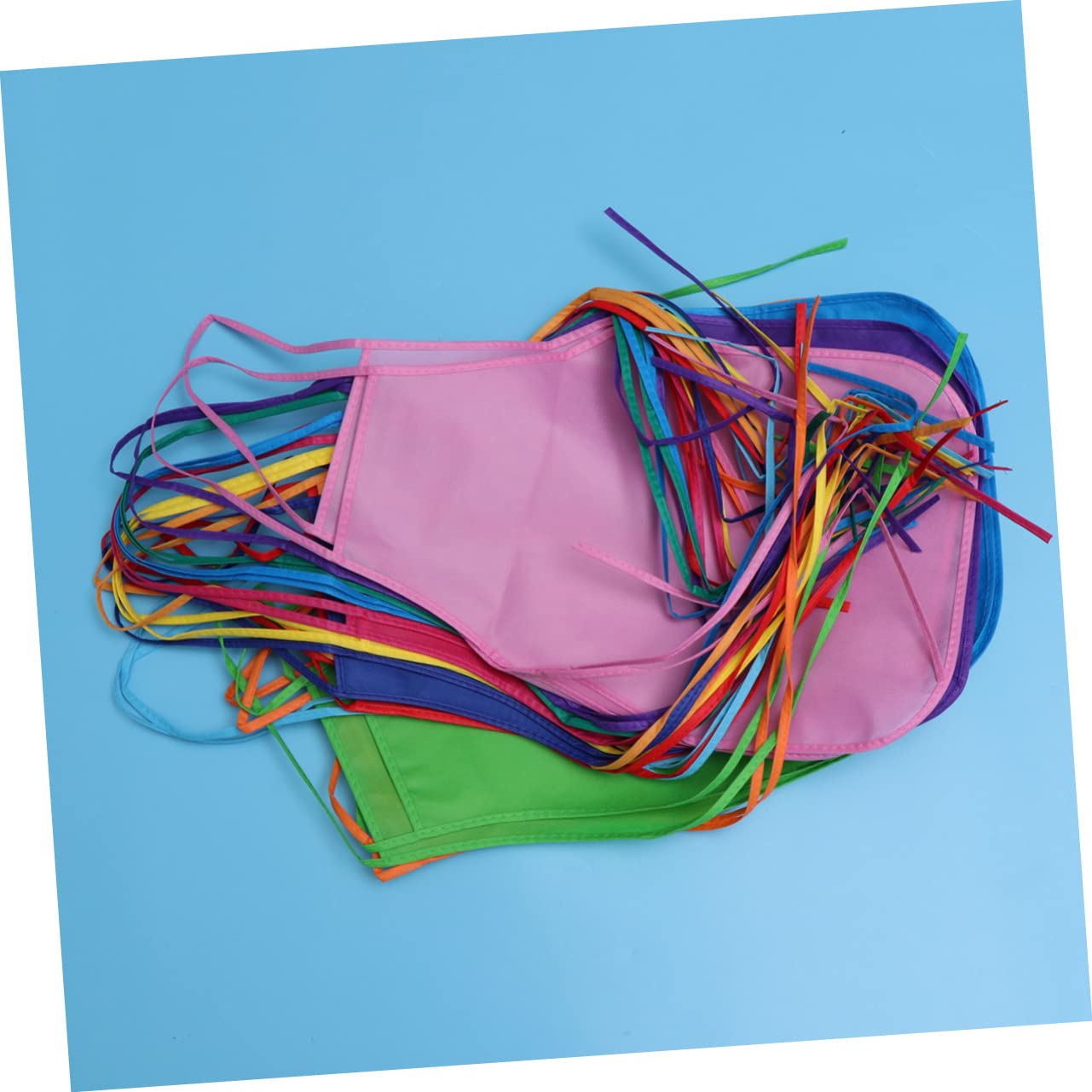 Tablier de Peinture 24 Pièces en Tissu Non Tissé pour Garçon et Filles