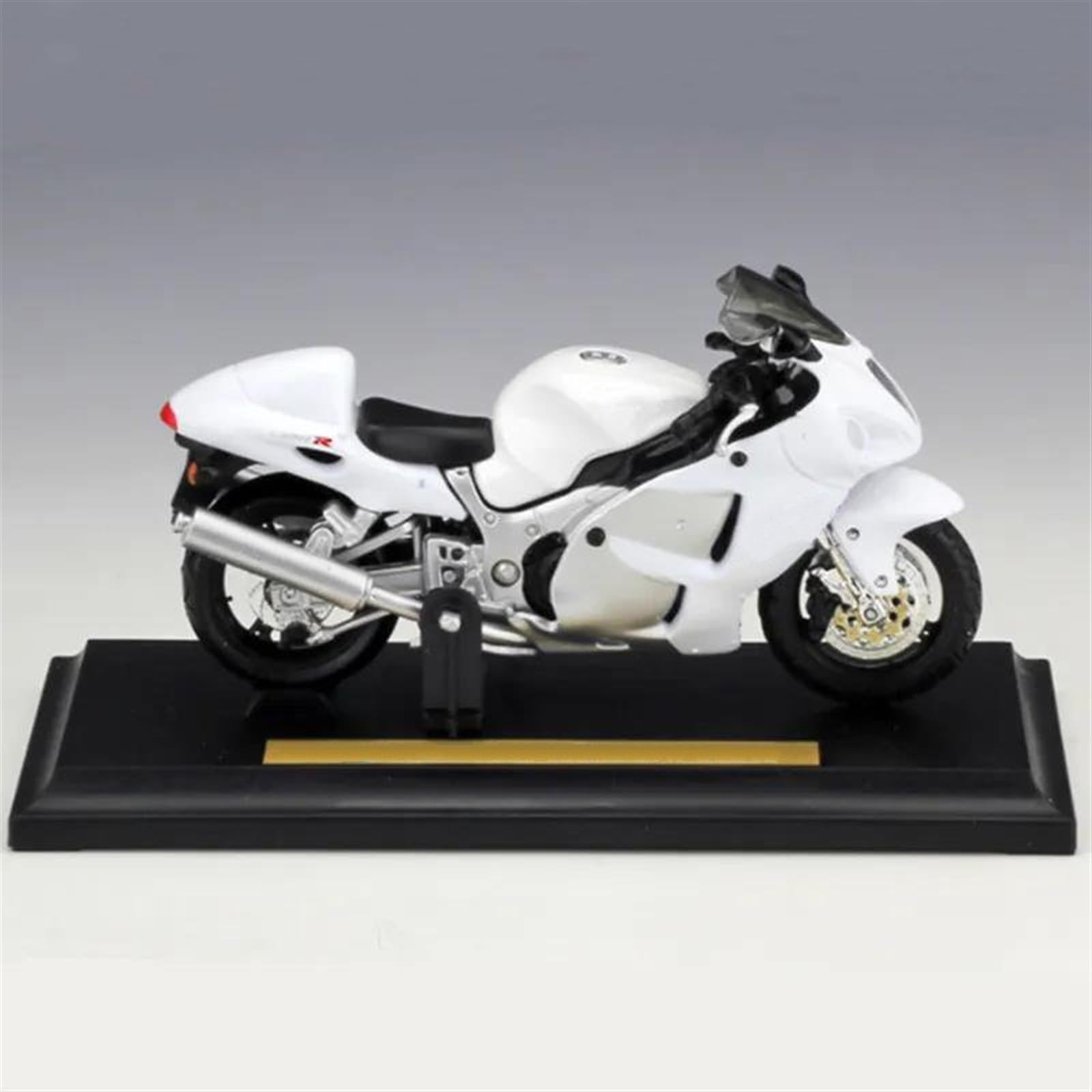 SEYXF Motorbike Toy 1/18 for Suzuki Hayabusa GSX 1300 R Motorcycle Model Diecast Metal Toy Gift(White Retail Box)