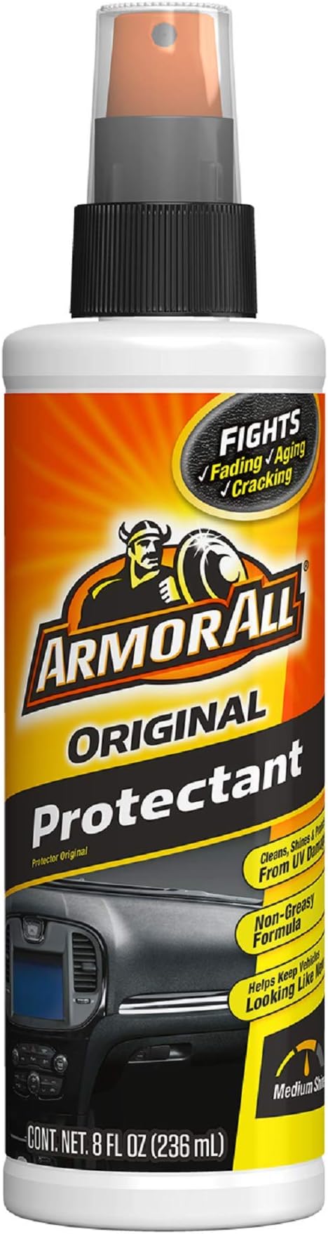 Original Protectant Spray, Car Interior Cleaner with UV Protection to Fight Cracking & Fading, 8 Oz (1 Pack)