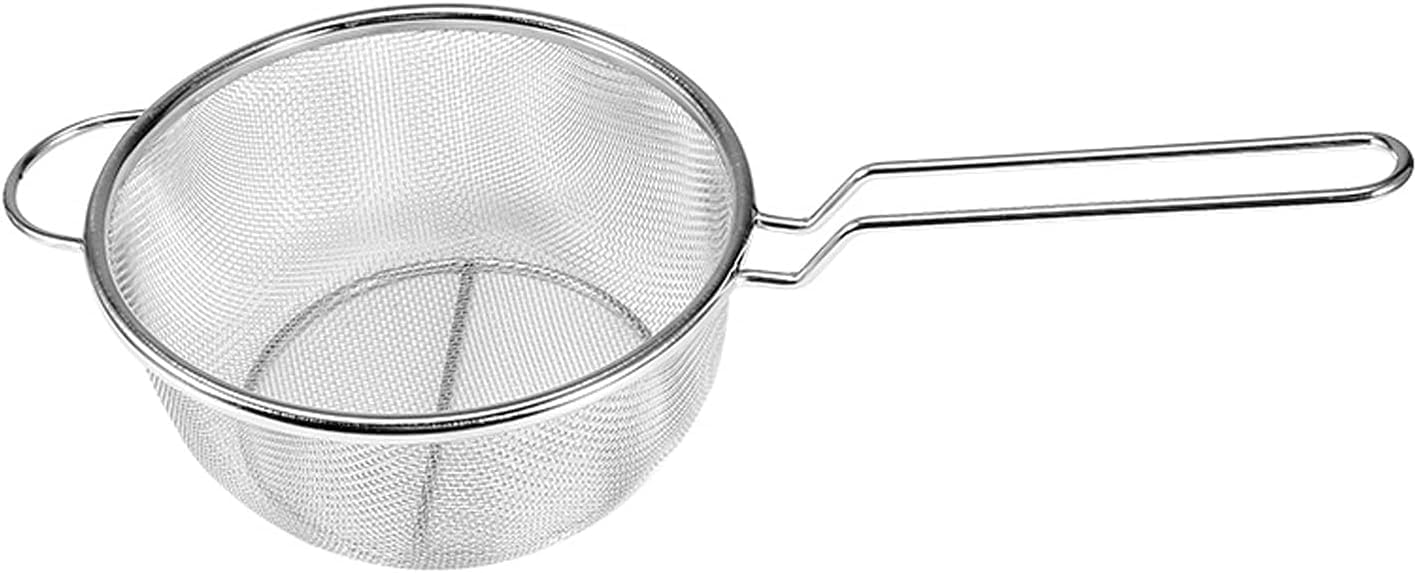 SDYdsgE chip basket， Stainless Steel Fry Basket Round French Fries Kitchen Frying Strainer Screen Used in Home, Hotel, Restaurant