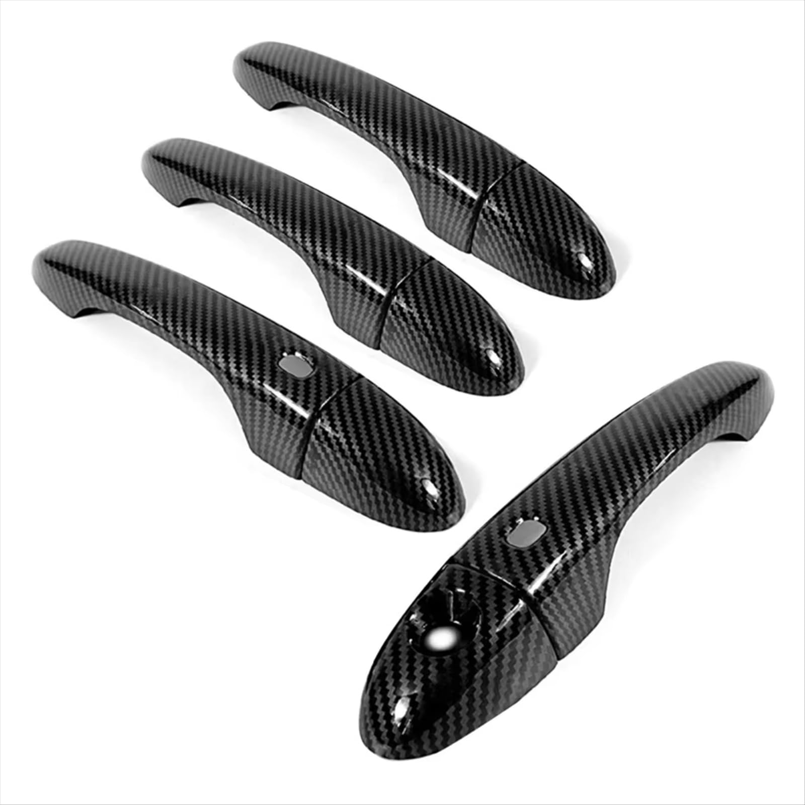FVOIRSS Outer Door Handle Compatible with Maserati for Ghibli for Sedan 2014 2015 2016 2017 2018 2019 2020 2021 2022 2023 Car Exterior Door Handle Cover