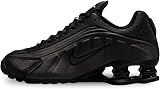 Nike Shox R4 CW2626-003 Chaussures pour Enfant Noir/Cramoisi Brillant/Noir, Noir/Rouge Cramoisi Brillant, 38 EU - 4