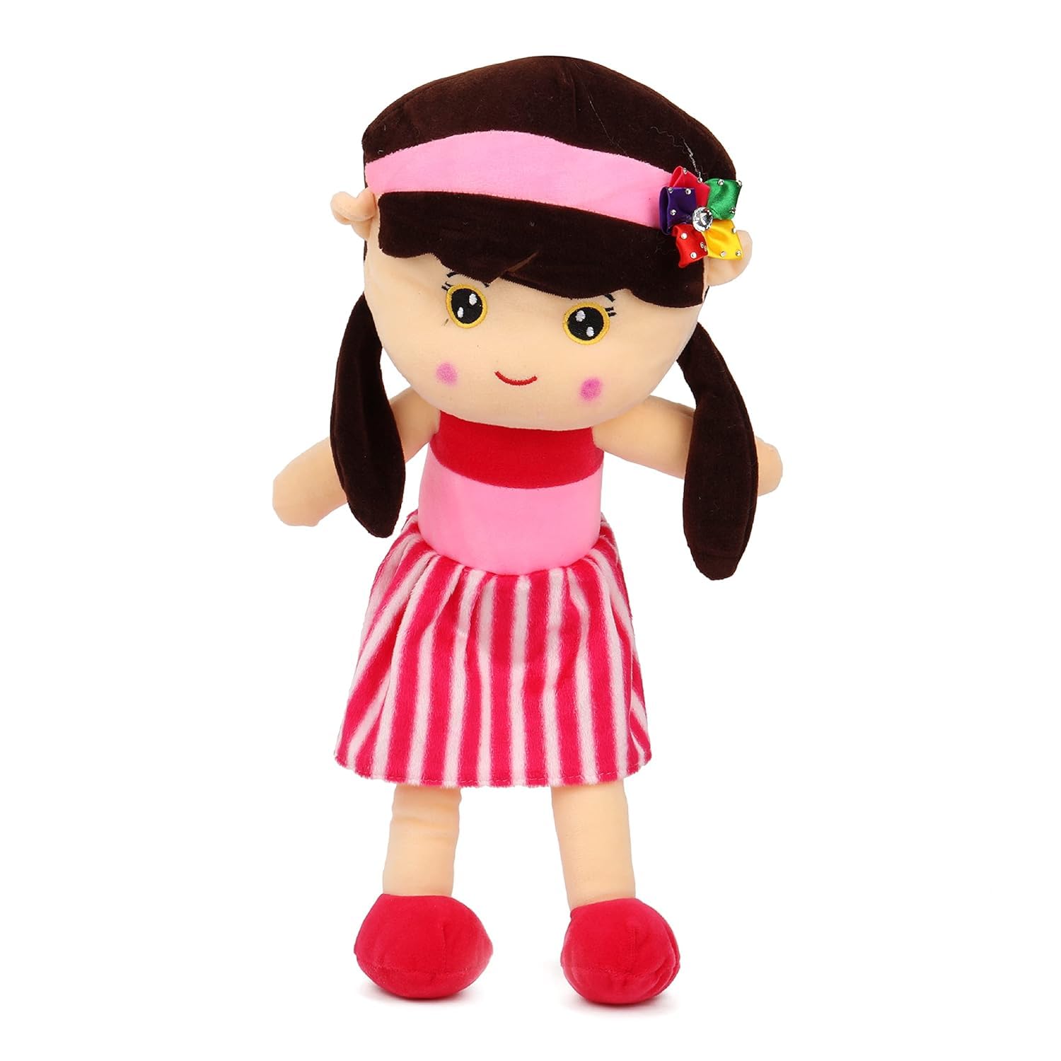 Chirkut Huggable Doll Soft Toy for Kids, Lovable Stuffed Plush Toys for Girls, Doll Soft Toys Gift for Kids Girls & Boys Birthday & Baby Shower | Pink, 30 cm (B0CWHF47DR) Amazon Price History, Amazon Price Tracker