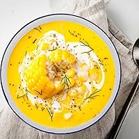 Vista 2 de Hemoton Cuenco esmaltado de 0.5 litros, 2 cuencos de ensalada de estilo vintage, cuencos apilables de esmalte, cuencos de cena esmaltados duraderos