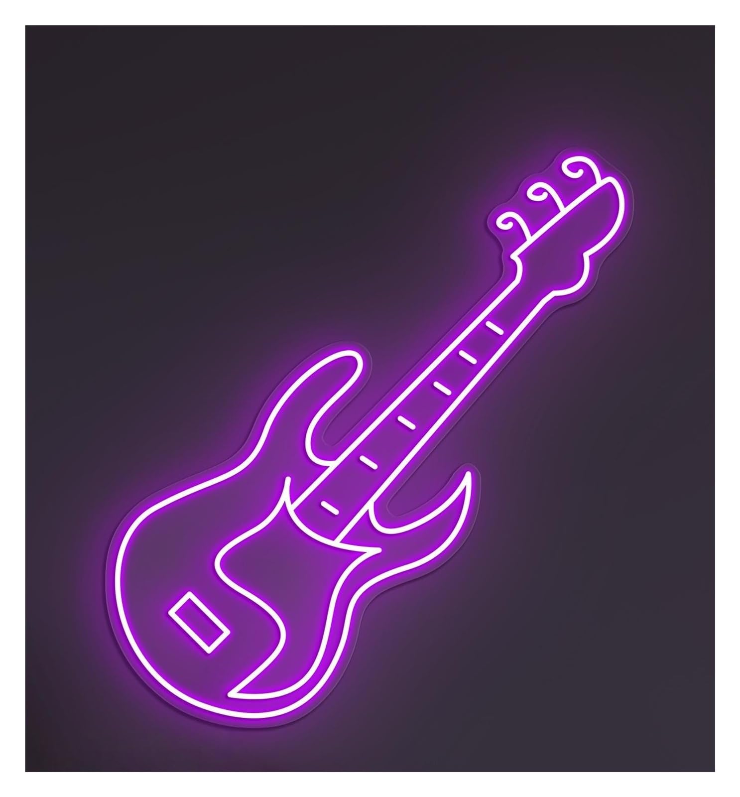Insegna Luminosa a LED a Forma di Chitarra, Luce al Neon, Musica Elettronica, Studio, Stanza, Decorazione murale, casa, Arte, Camera da Letto, Negozio di Giochi, Negozio di Animali