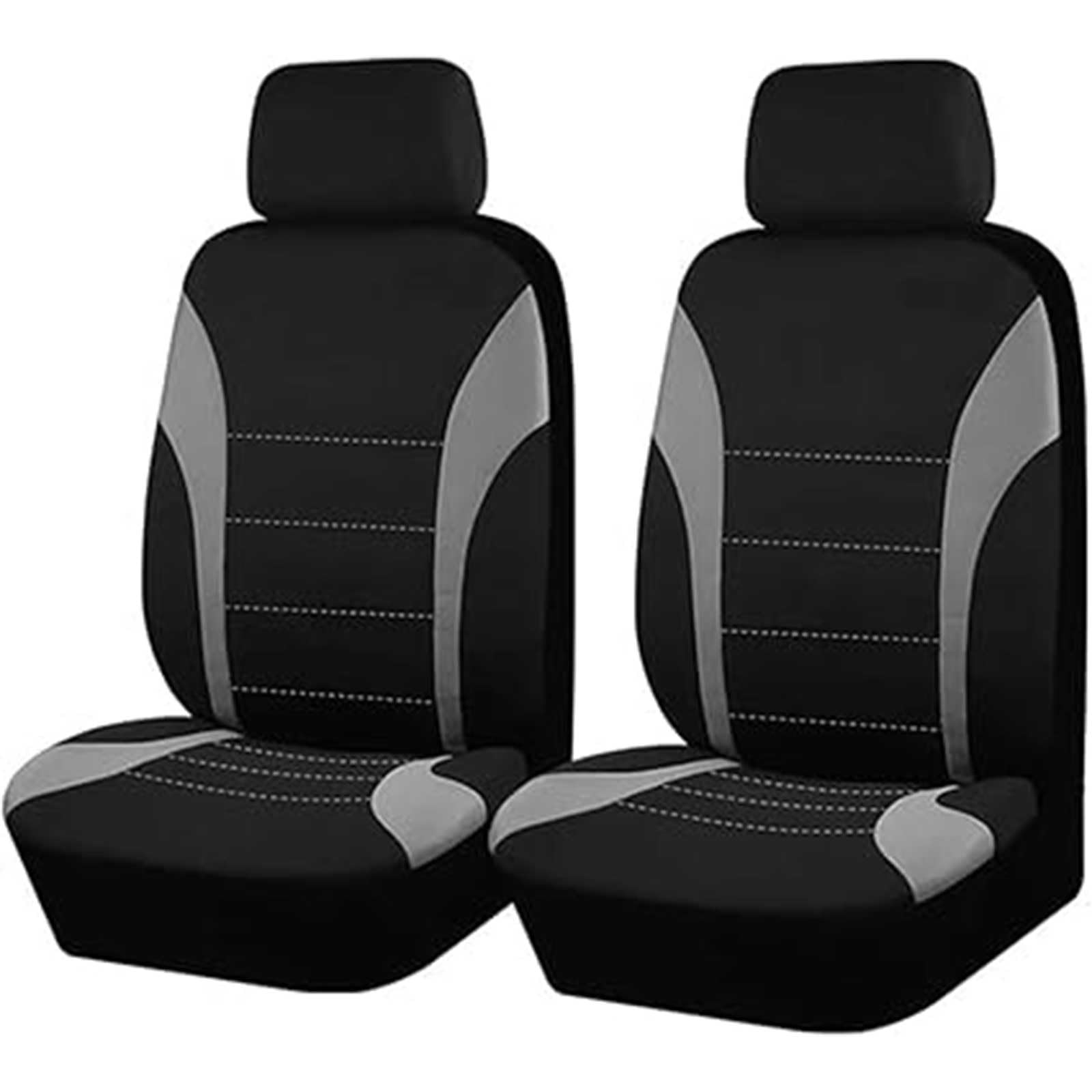 Housses De Siège Avant De Voiture, pour Renault Clio 3 2005 2006 2007 2008 2009 2010 2011 2012 Imperméable Antidérapant Housses De Siège Avant Coussins Couvre Protections Siège,Grey