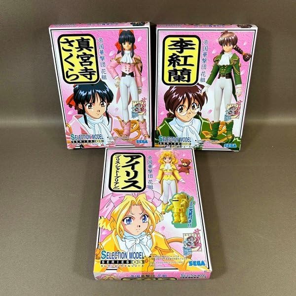 Amazon.co.jp: XA497 サクラ大戦 セレクションモデルシリーズ 3種