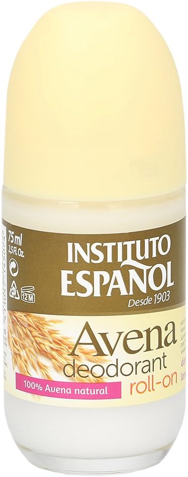 Desodorante Avena Oat ROLL ON macio e fresco nutraliza odores o dia todo, sem irritação