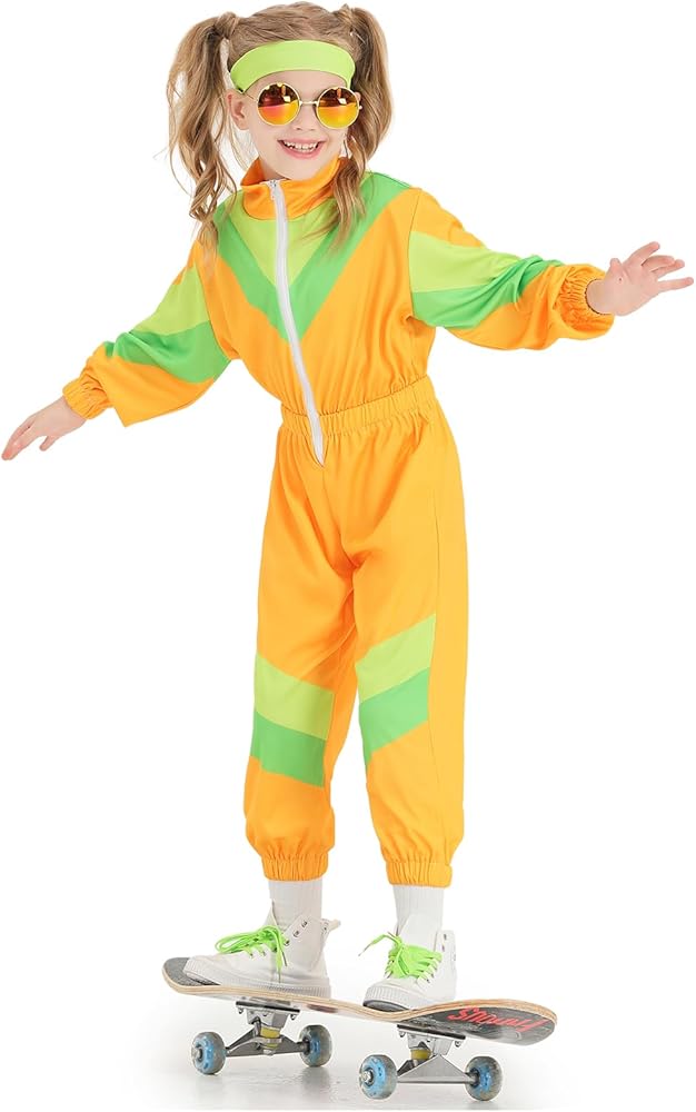 Amazon.com: Nenahot Girls 80s Tracksuit 80s Hip Hop Costume One Amazon.com: Nenahot Girls 80s Tracksuit 80s Hip Hop Costume One