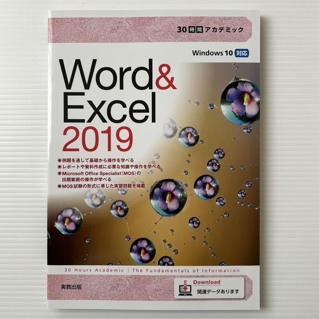 Amazon.co.jp: Word &Excel 2019 Windows10対応ワード エクセル