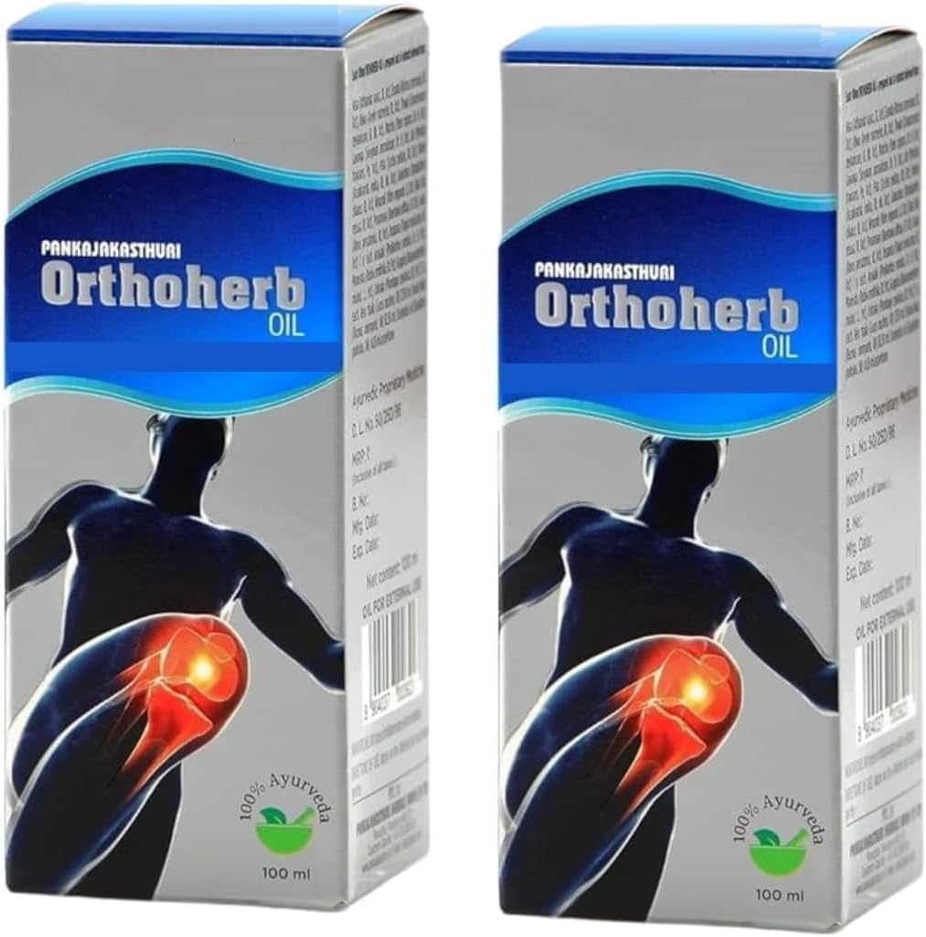 MI 2Pack Pankaja orthoherb Oil - 3.38 Fl Oz / 100ml Each