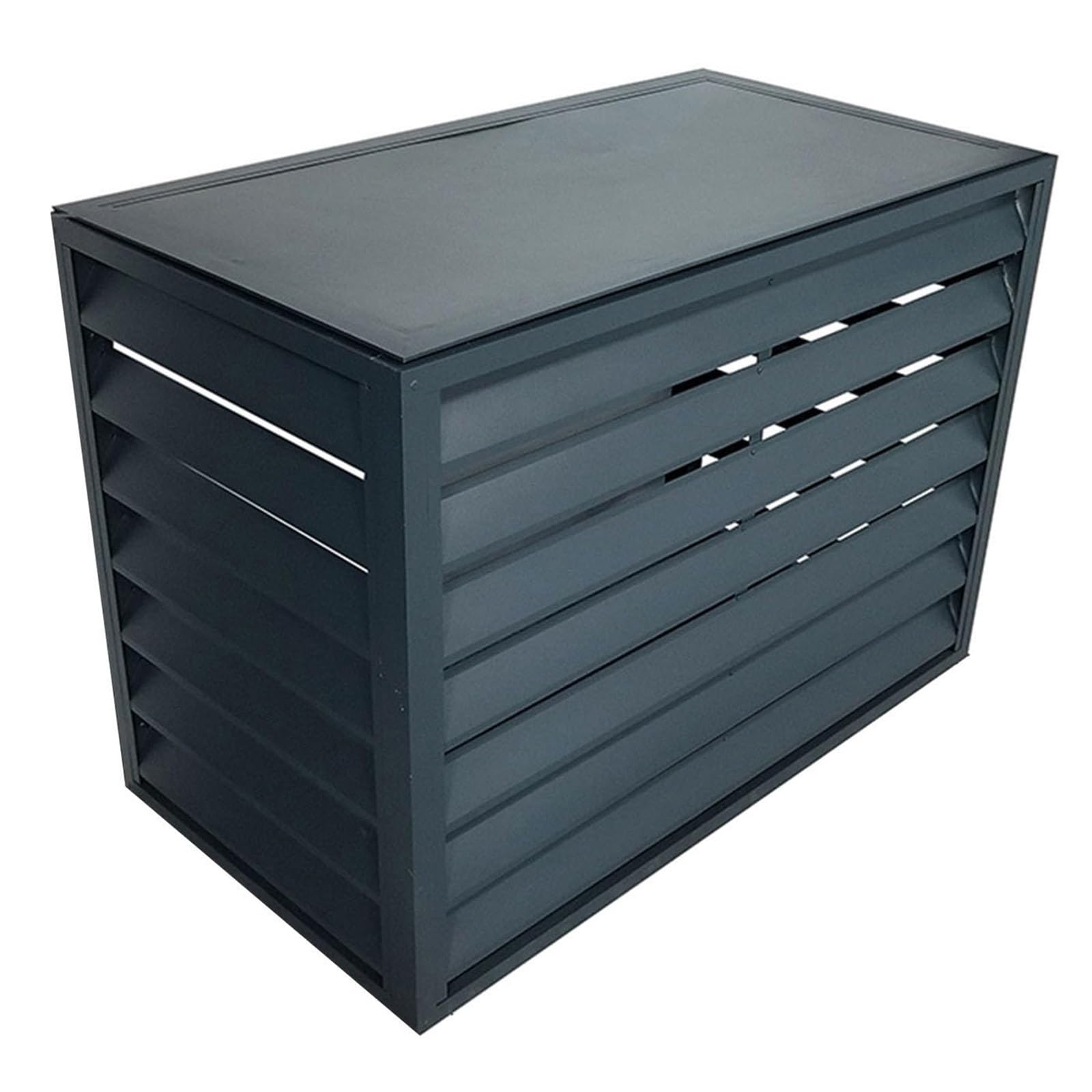 Copertura Per Condizionatore, Coperture Per Climatizzatori Centrali Unità, Supporto Per Fiori, Copertura per Pompa di Calore, Recinzione For Condizionatore In Alluminio, Recinzione For La Privacy (Co