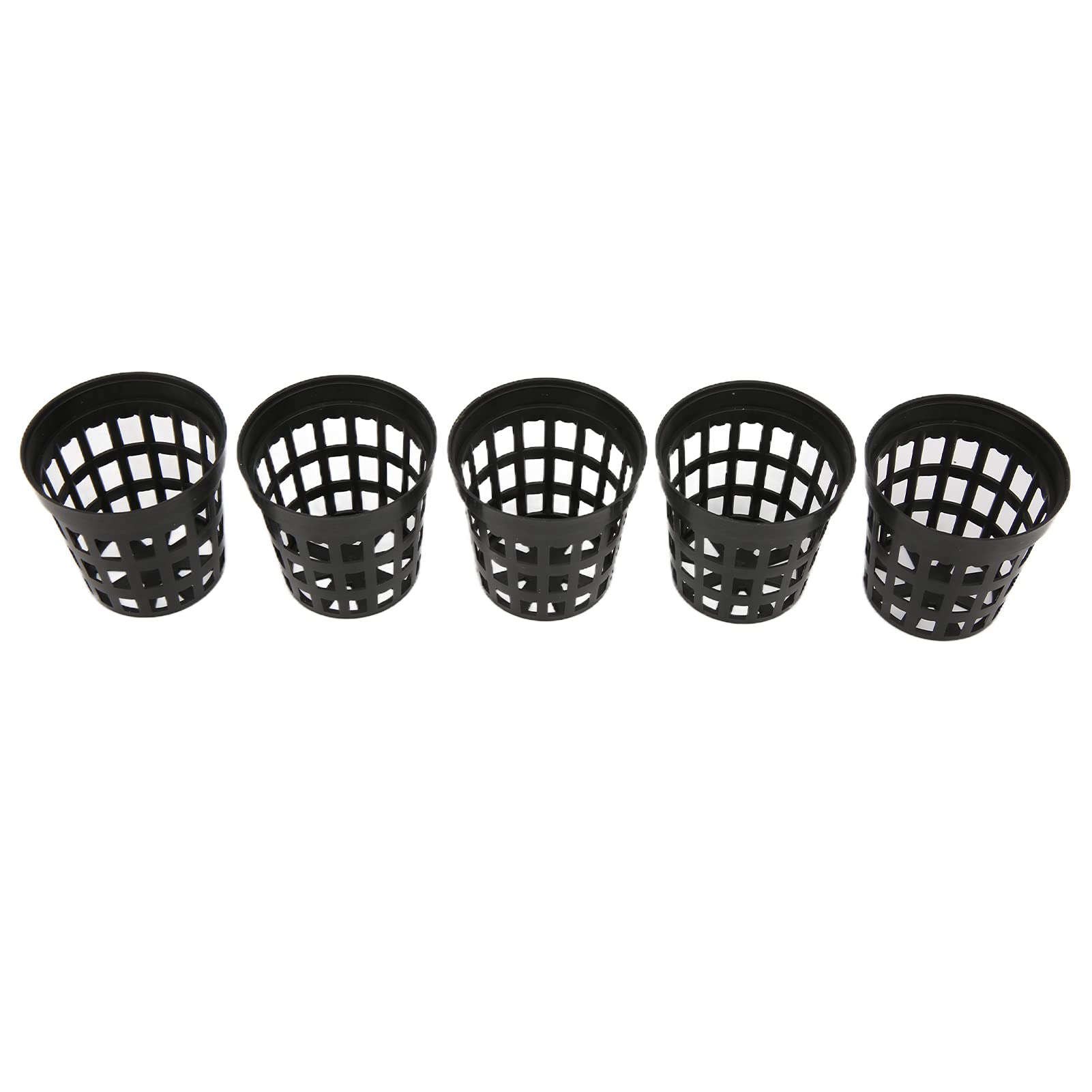 Hydroponic Planting Net Pot, Plastic Drought Resistance Lightweight and Portable Aquatic Planting Basket Durable and Sturdy for Fish Tank and Soil(L)