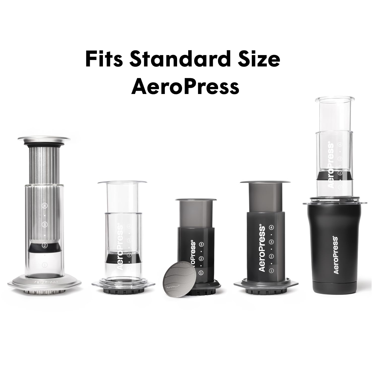AeroPress Reusable Filter - Richer Coffee! -7