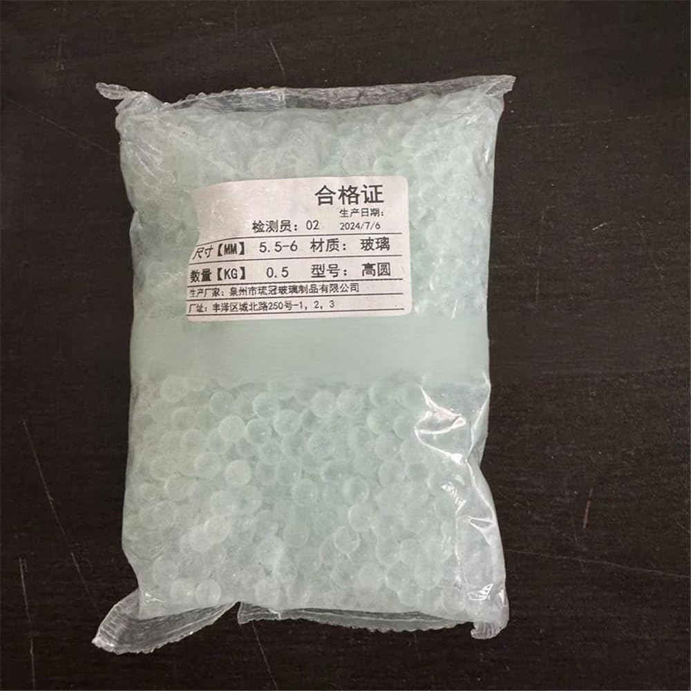 Vetreria da laboratorio Microsfere da laboratorio da 500 g/sacchetto Mini perle da laboratorio for esperimenti(2.5mm 500g)