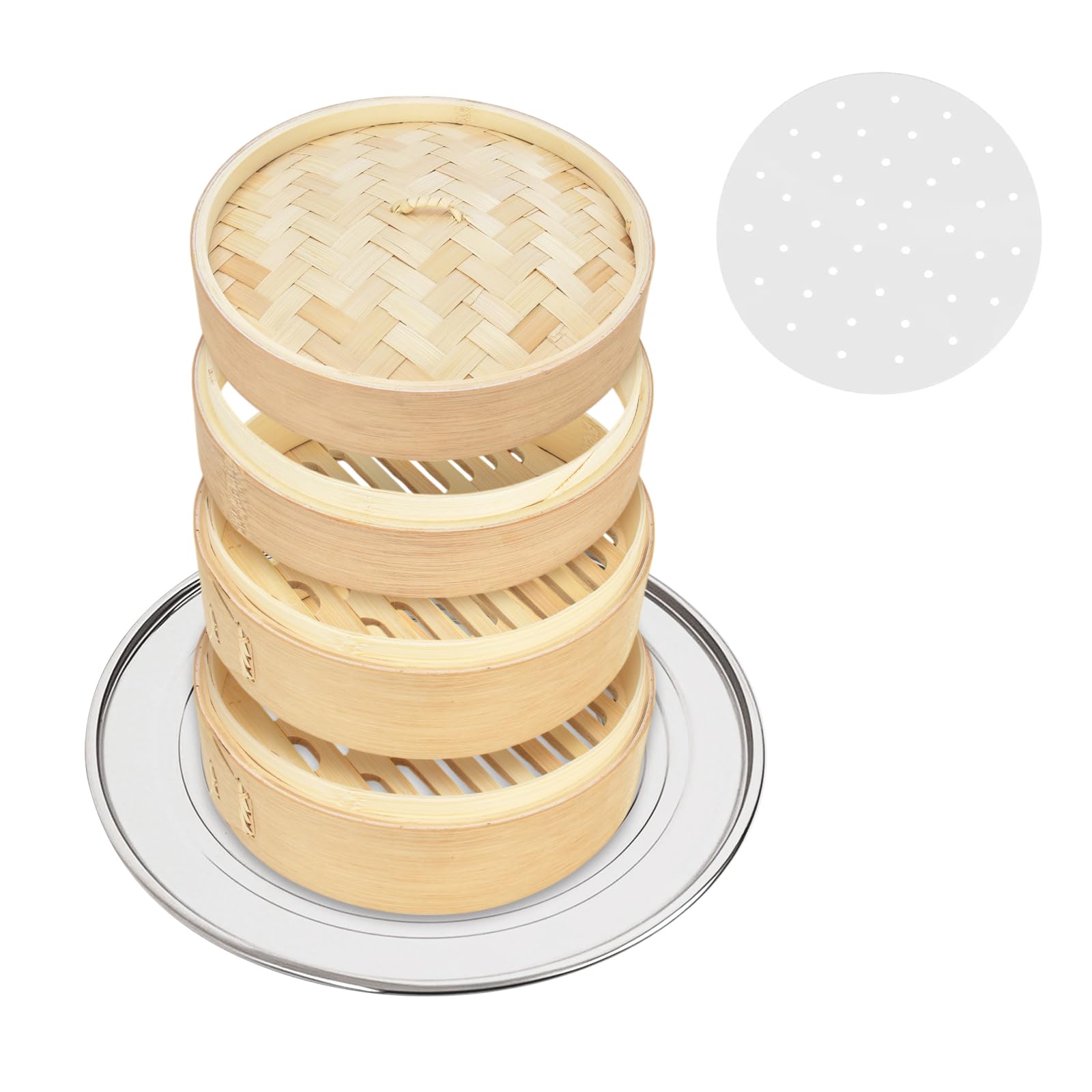 Amazon | Fkstyle【料理のレパートリーが広がる】せいろ すぐ使える5点