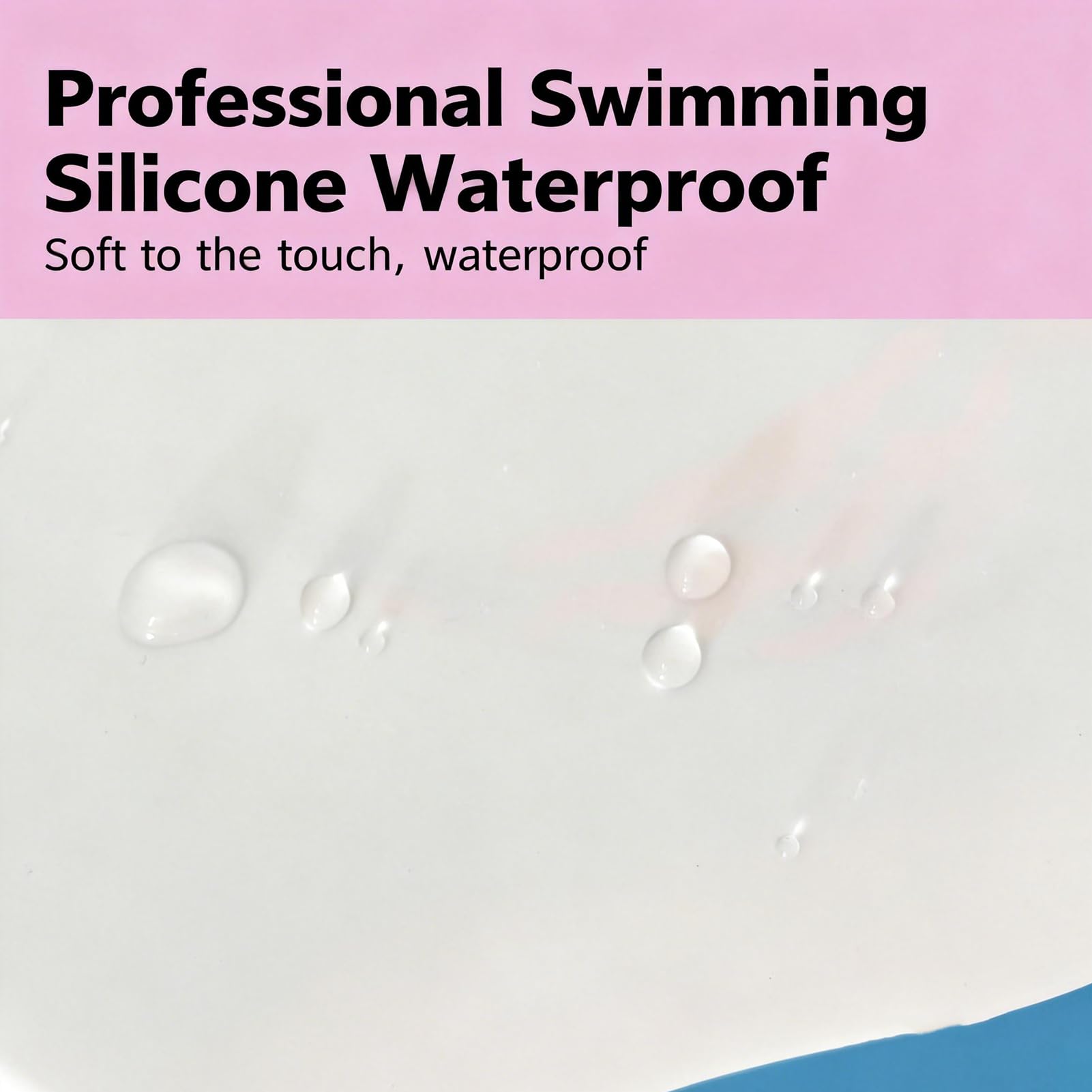 Cuffia da nuoto da donna e uomo con motivo Panda, in silicone, impermeabile, per capelli corti/lunghi, allenamento professionale e competizione - 5
