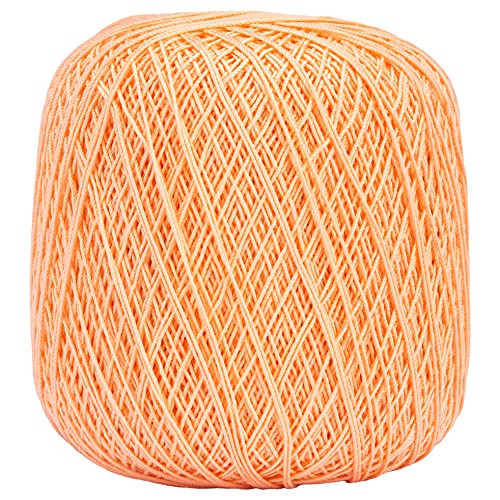 Image of Coats Crochet Aunt Lydia's Crochet, Cotton Classic Size 10, Light Peach