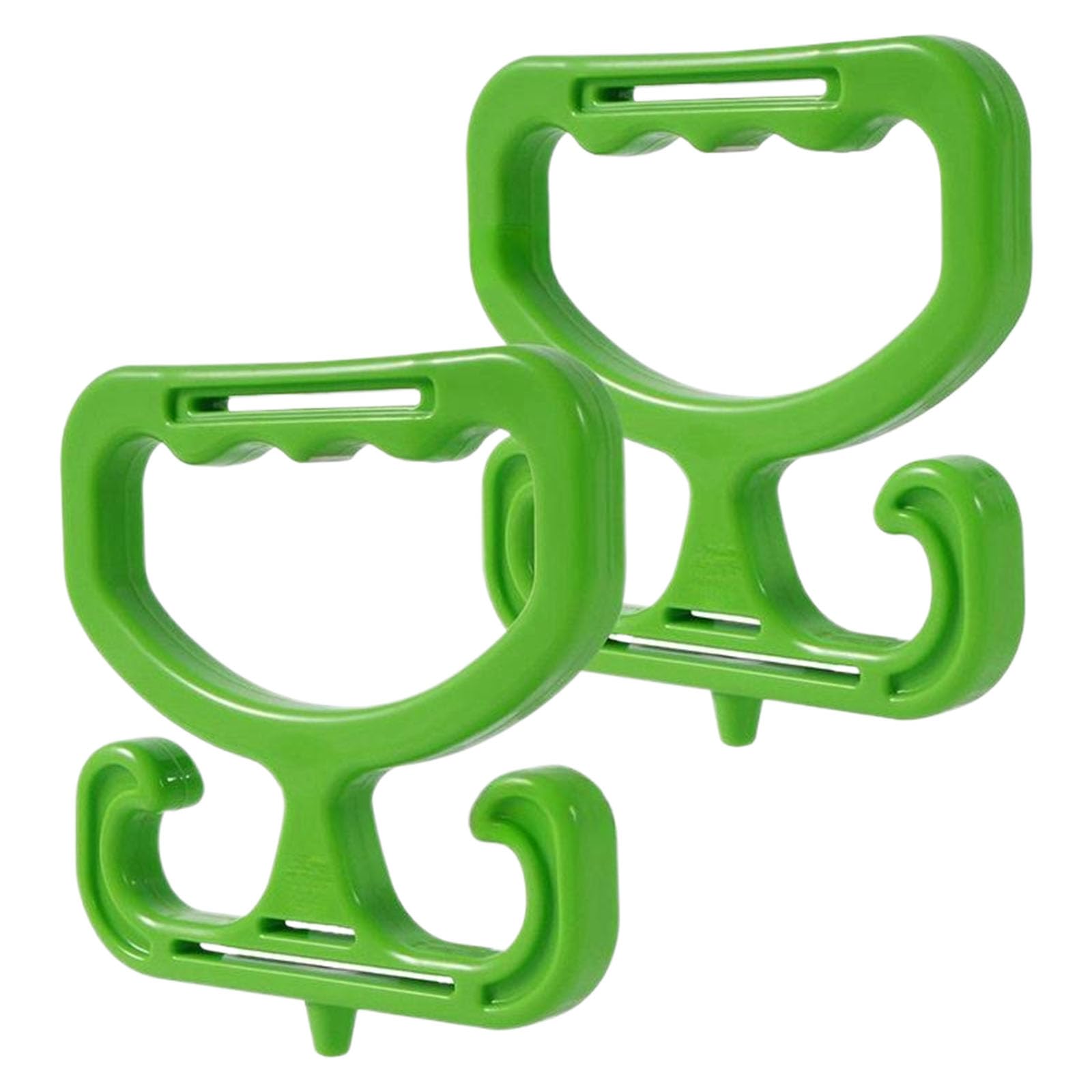 Duty Grocery Bag Holder with Ergonomic Grip Each Capable of Holding Up to 100lbs for Comfortable & Secure Lifting Adjustable Height Bag Carriers