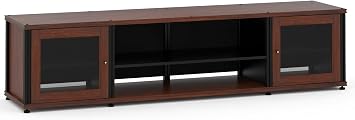 Salamander Synergy 248 Cabinet Black Posts Walnut