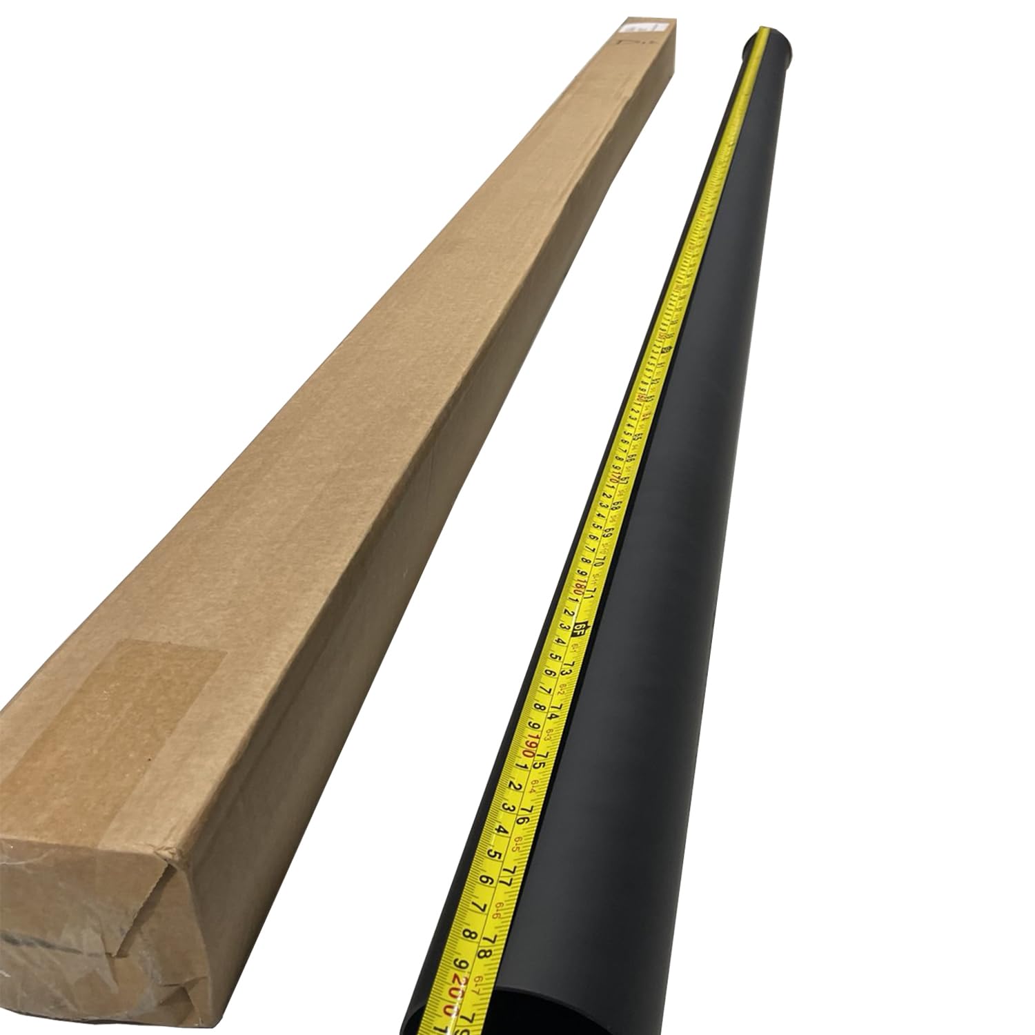 Tubo In ACCIAIO NERO 2 MTL Per Stufa a Pellet o Legna Canale Da Fumo Modulo CANNA FUMARIA Per Interno Estrazione Fumi (DN 80)