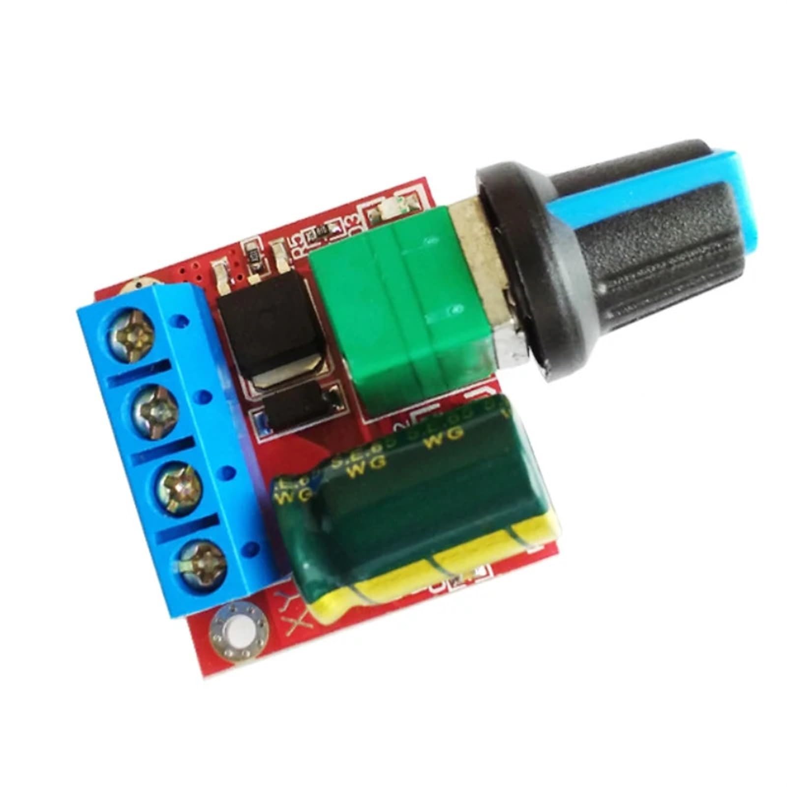 Module de contrôleur de vitesse de moteur PWM DC 5A 90W pour réglage précis de tension