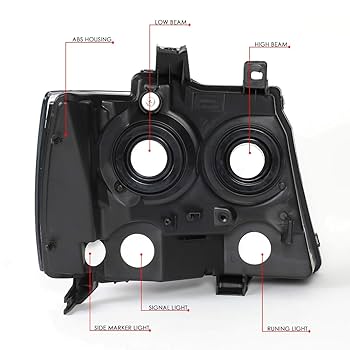 07 タホ サバーバン ヘッドライト Amazon | DNA MOTORING HL-OH-CSA07-BK-CL1 ペア ヘッドライト