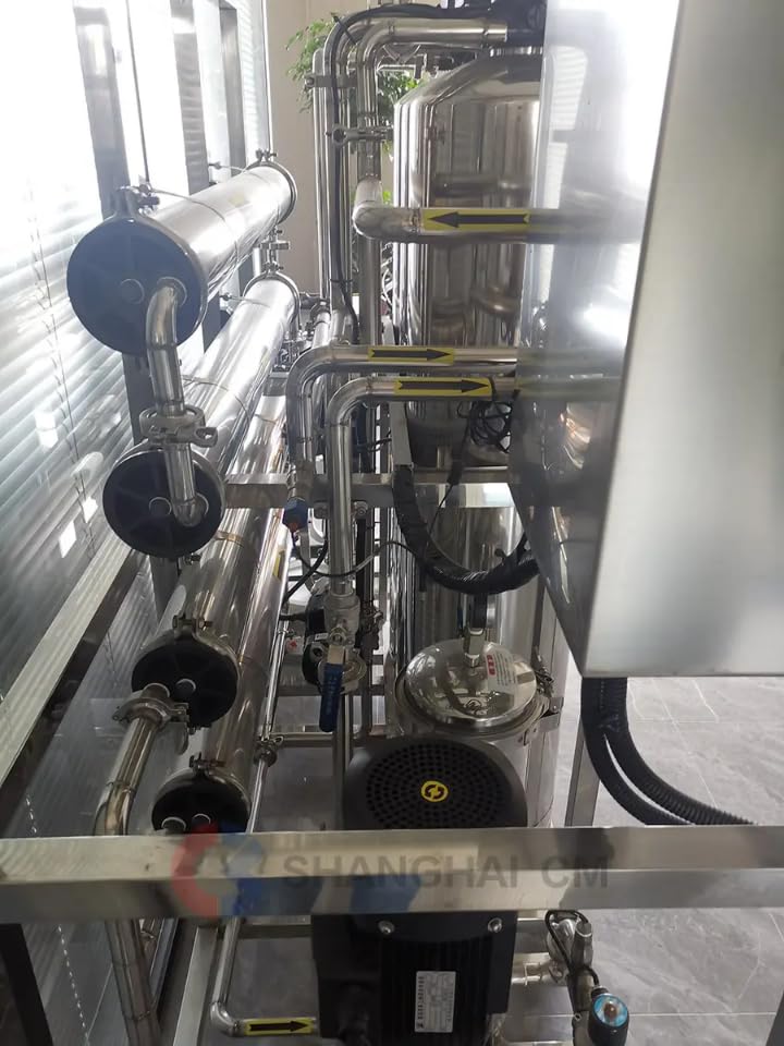 1000 LPH Commercial Water Filtration System Stainless Steel Reverse Osmosis System with Digital Control Panel Industrial Grade Water — view 6