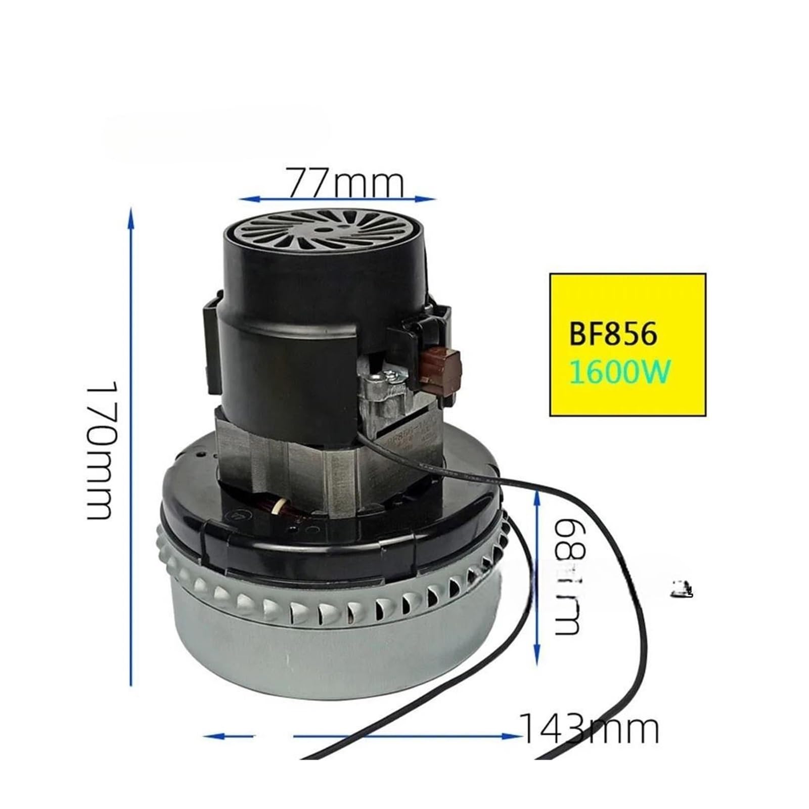 Accessori For Macchine For La Pulizia Motore 220V 1600W For Il Motore Dell'aspirapolvere