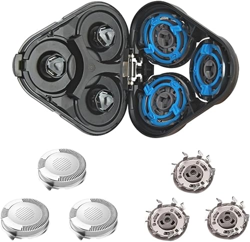 Miniatura 9 de Cabezal completo de repuesto para afeitadora eléctrica Philips Norelco SH50 5000 6000 S6011 S6015 S6840 S6550 S6580