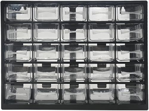 Miniatura 2 de Organizador de almacenamiento de tornillos de piezas, herramientas de plástico, herramientas artísticas, pequeñas piezas, organizador de