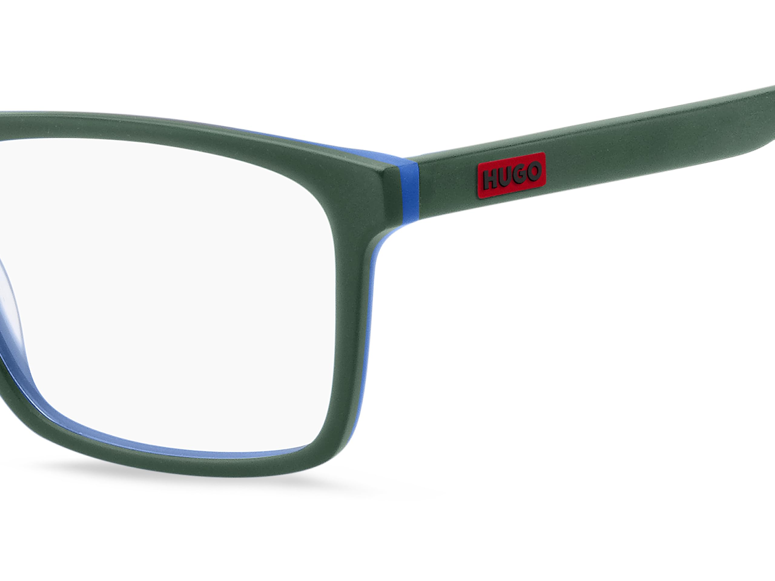 HUGO HG 1198 okulary męskie zielony niebieski 56