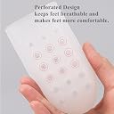 Height Increase Insoles 1 Inch, Invisible Non-Slip Silicone Shoe Lift Cushion, Universal Half Height Increasing Heel Protector Pads for Women and Men, 2.5cm gallery image