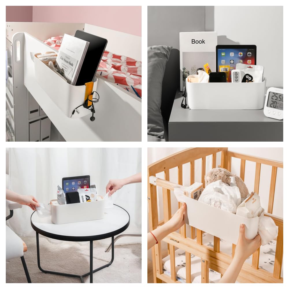 Bedorganizer om op te Hangen - Bedtas en Bedplank Met 2 Afneembare Haken voor Kantoor, School, Thuis, Slaapzaal, Stapelbed, Kamer Bedorganizer om op te Hangen - Bedtas en Bedplank Met 2 Afneembare Haken voor Kantoor, School, Thuis, Slaapzaal, Stapelbed, Kamer