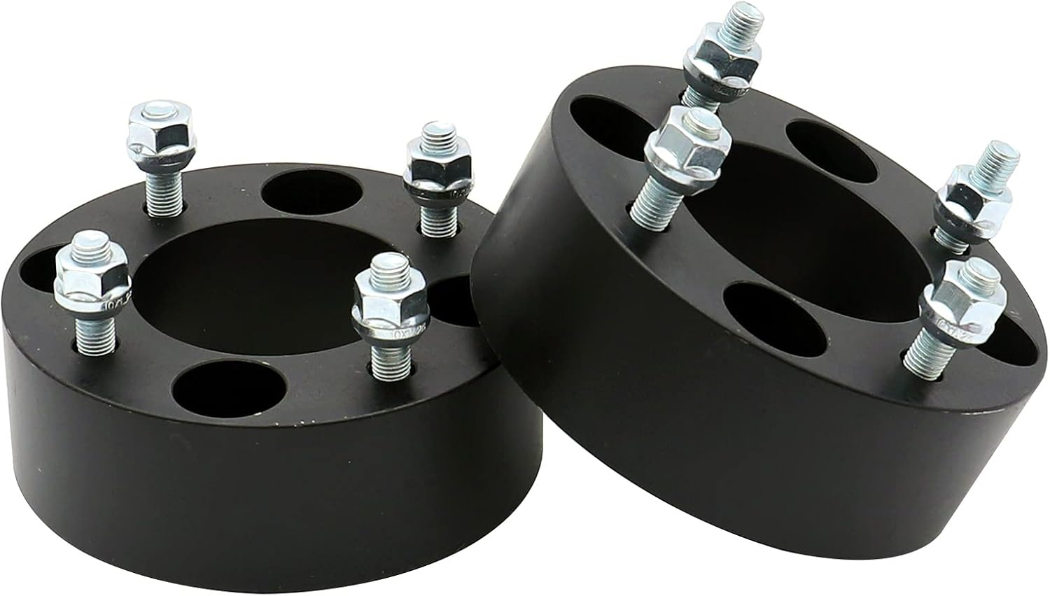 HICKS 4x110 Wheel Spacers 2" Thick Wheel Spacer Adapters 76mm Hub Bore with 10mmx1.25 Studs fit for 1988-2000 TRX300 Fourtrax, 1987-2002 Yamaha YFM350FW 4WD, Set of 2