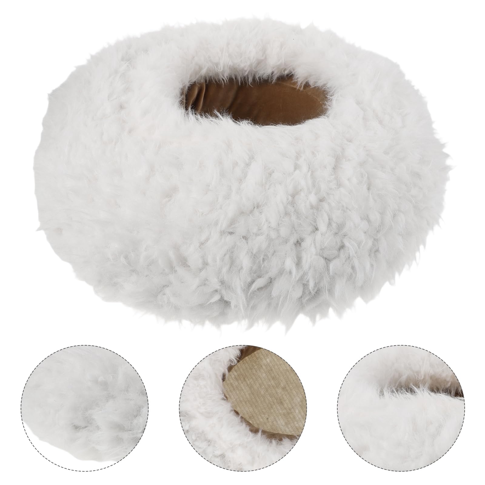 DOITOOL Babyfotografie Posing Sofa Neugeborenen Fotoshooting Stütze Babysicheres Kleiner Fotorequisit Fleckenabweisendes Babysofa für Natürliche Babyposen