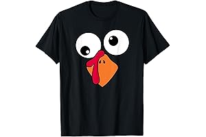 Funny Turkey Face Butt Thanksgiving Matching Costume