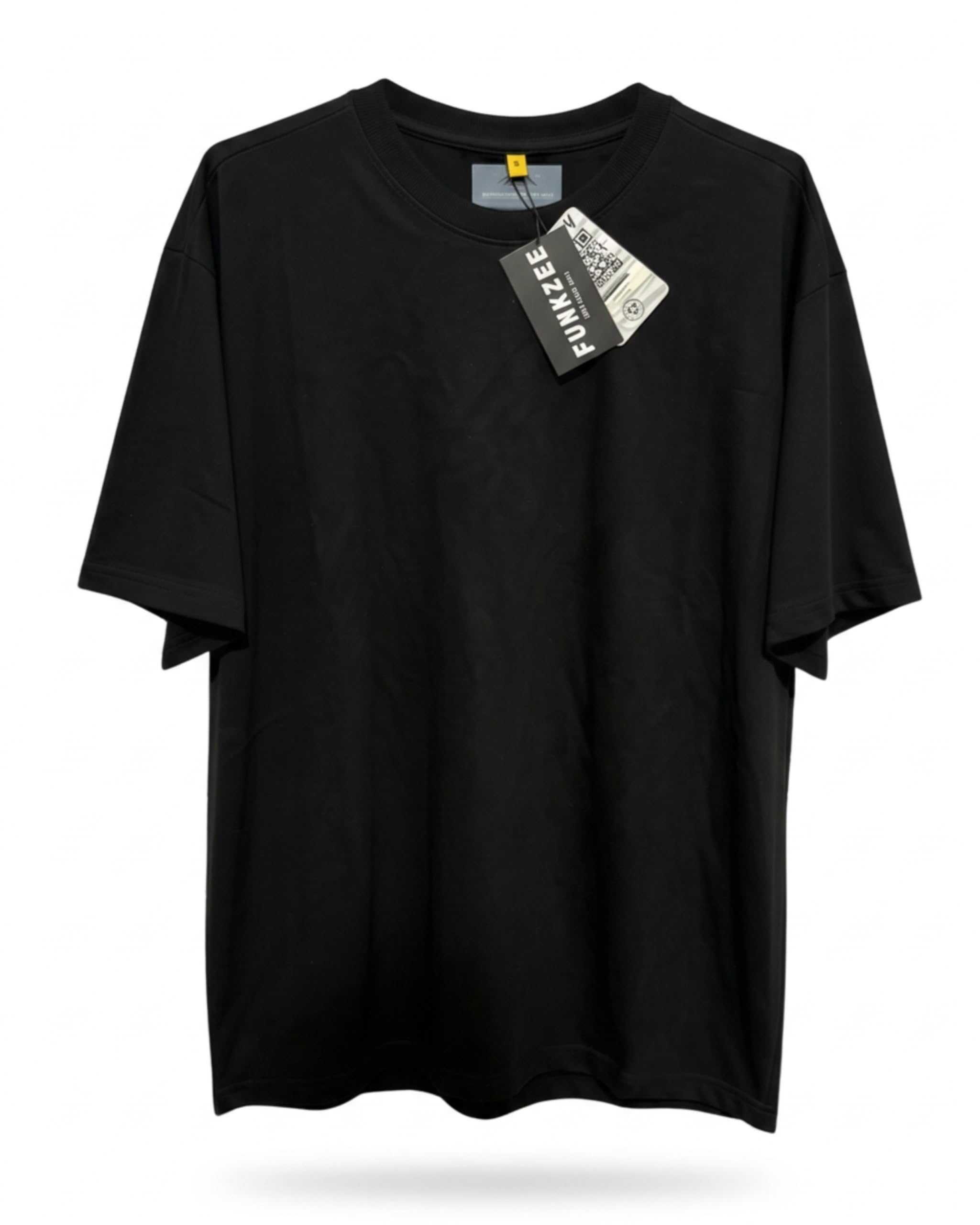 Oversized T-Shirt, Black, 100% Cotton-picture-30