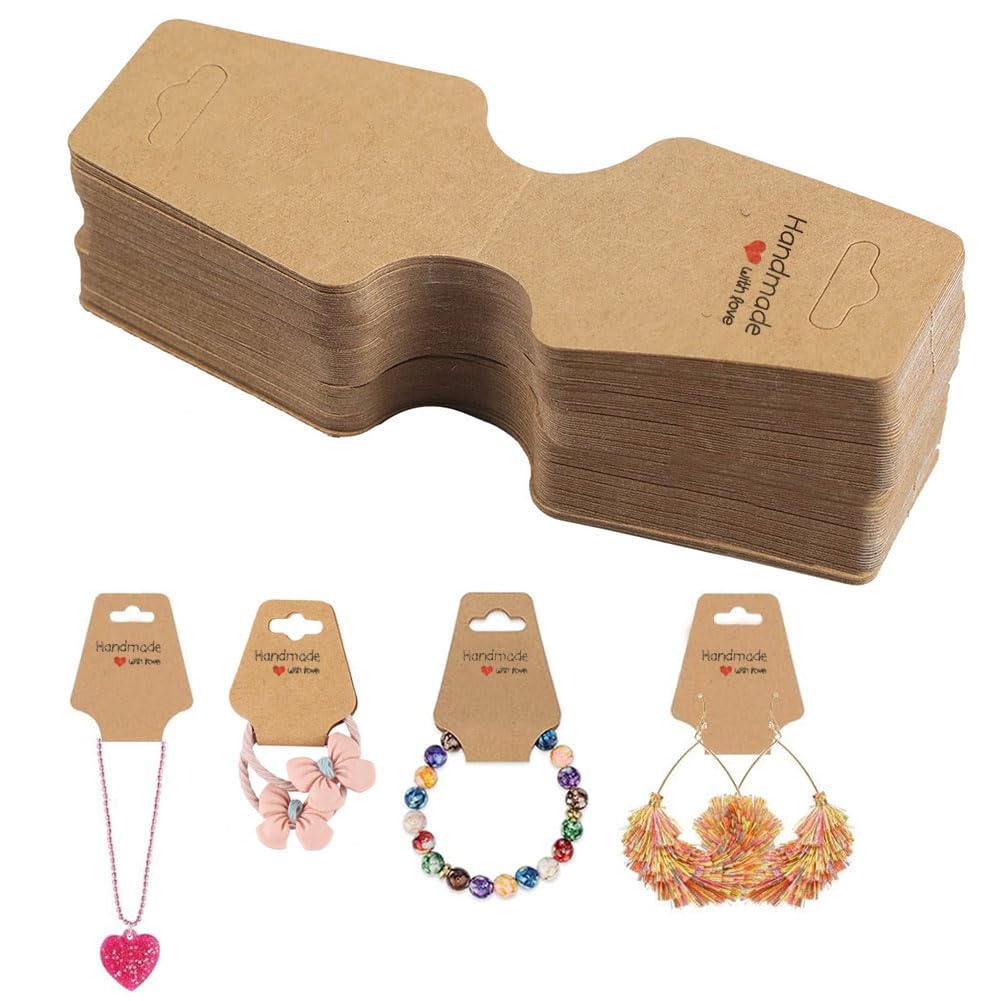 VIKSAUN 300 Pezzi Display per Orecchini Set di carte per orecchino, 50