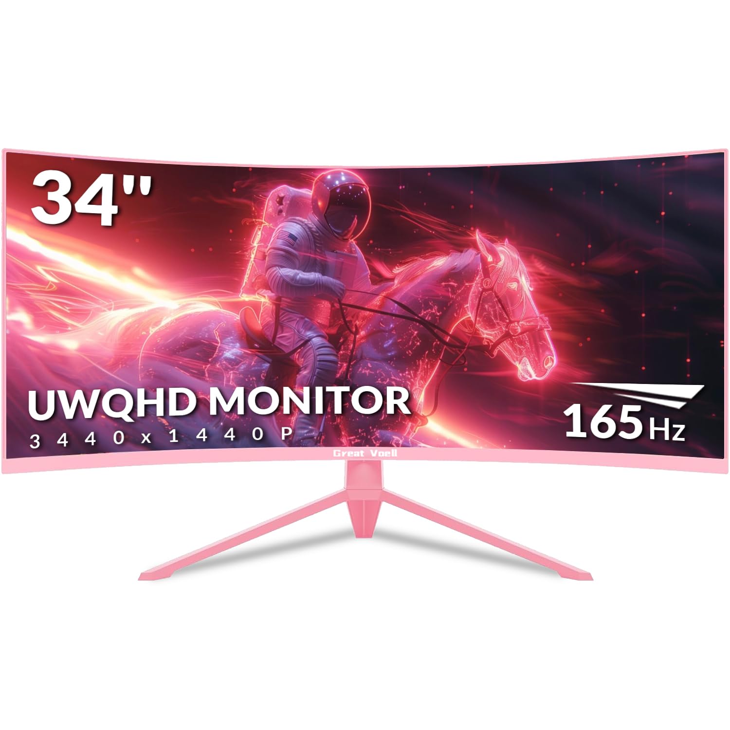 curved gaming monitor 34 inch uqwhd 165hz va panel