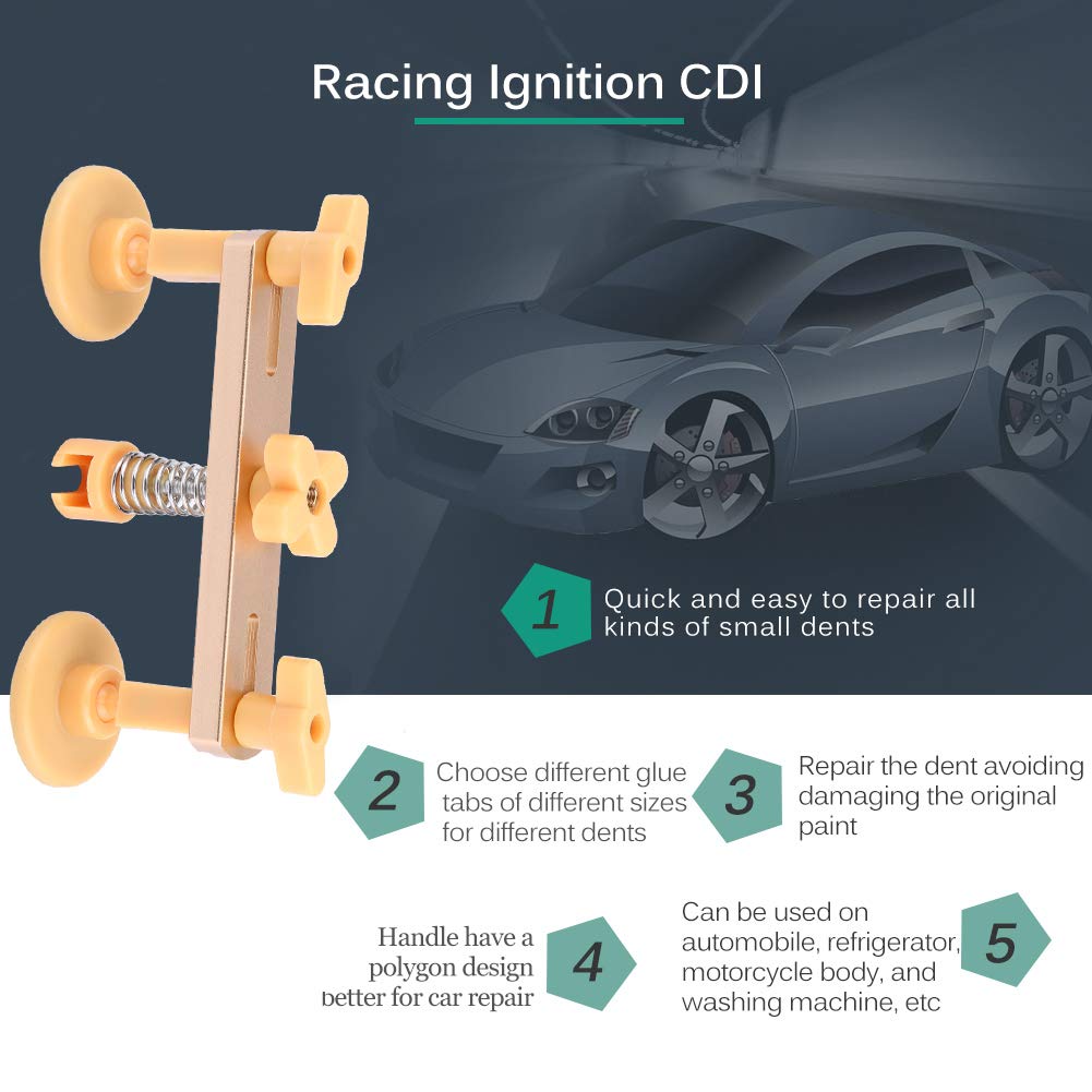 Kit Levabolli Auto 24 Pezzi - Strumenti Riparazione Ammaccature Senza Vernice - Foto 4